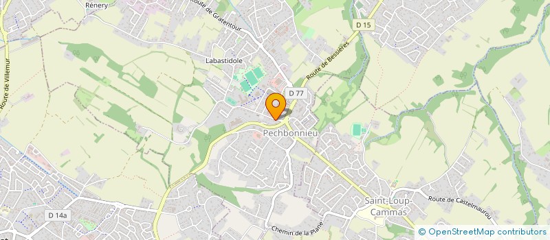 localisation de l'entreprise ASSOCIATION POTODEKOTO  PECHBONNIEU