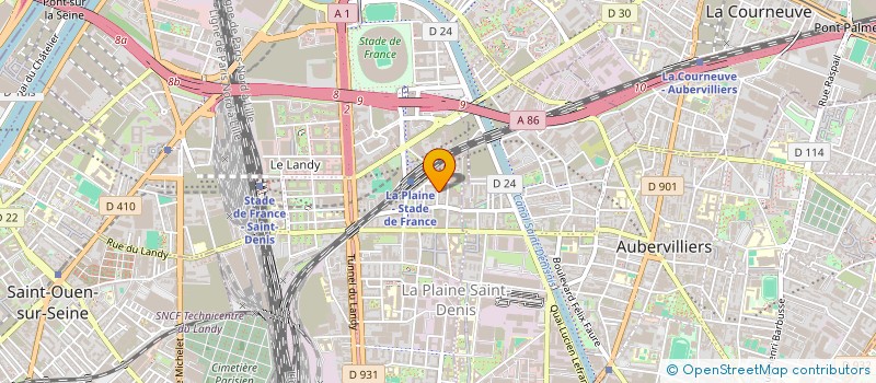 localisation de l'entreprise ASSOCIATION POUNIL à SAINT-DENIS