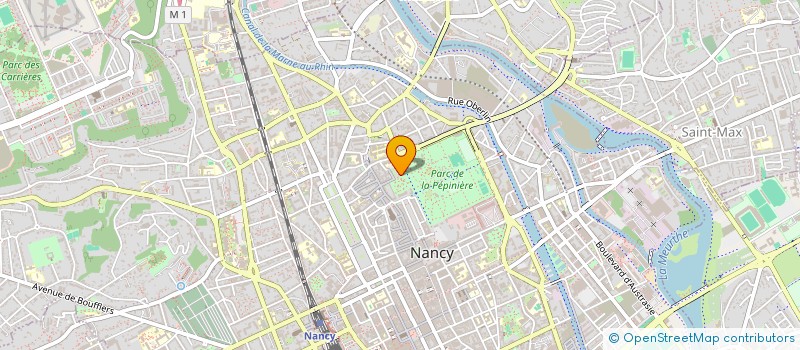 localisation de l'entreprise ASSOCIATION POUR DEVELOPPEMENT FORMATION  NANCY