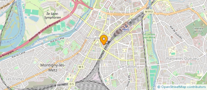 localisation de l'entreprise ASSOCIATION POUR EL MIEUX ETRE ET LE LOGEMENT DES ISOLES  METZ