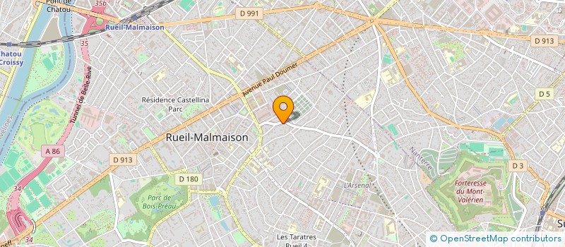 localisation de l'entreprise ASSOCIATION POUR ENCOURAGER LA RECHERCHE SUR LA HERNIE DIAPHRAGMATIQUE (APEHDIA) à RUEIL-MALMAISON