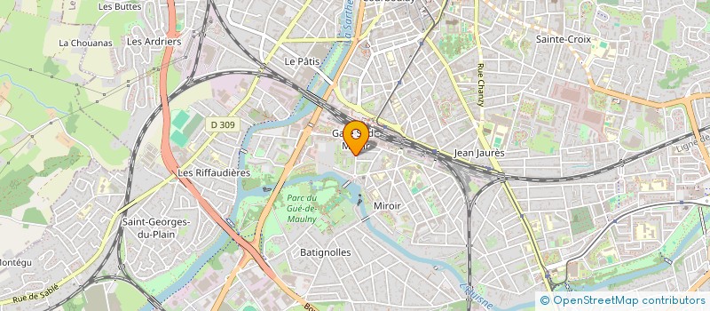 localisation de l'entreprise ASSOCIATION POUR ETUDIANTS EN SITUATION PRECAIRE à LE MANS
