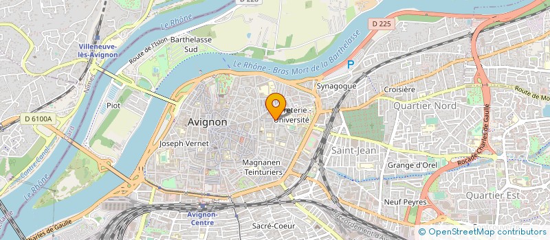 localisation de l'entreprise ASSOCIATION POUR FINANCEMENT CAMPAGNE  AVIGNON