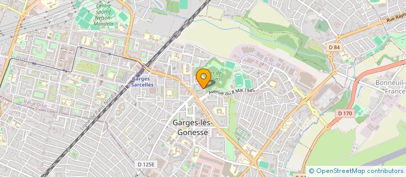 localisation de l'entreprise ASSOCIATION POUR JEUNES TALENTS  GARGES LES GONESSE