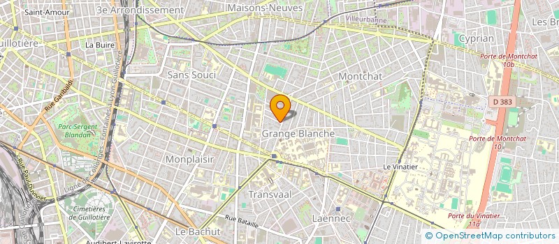 localisation de l'entreprise ASSOCIATION POUR L'ACCES AU PATRIMOINE ECRIT  BRON