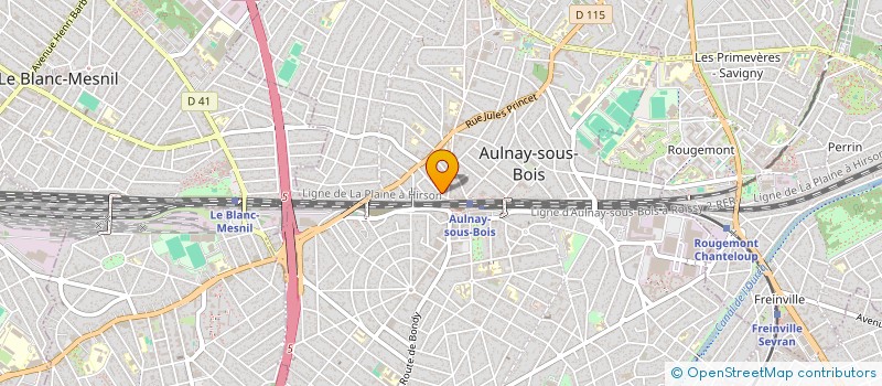 localisation de l'entreprise ASSOCIATION POUR L ACCES AUX SOINS DENTAIRES à AULNAY-SOUS-BOIS