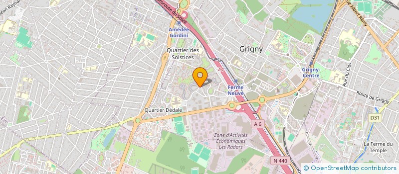 localisation de l'entreprise ASSOCIATION POUR L'ACTION ET LA SOLIDARITE à GRIGNY