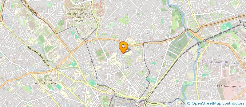 localisation de l'entreprise ASSOCIATION POUR L'AIDE A L'AMELIORATION DE LA DIFFUSION DU FRANCAIS LANGUE ETRANGERE (AAADFLE) à MONTPELLIER