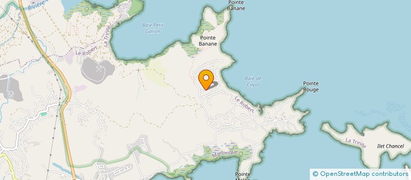 localisation de l'entreprise ASSOCIATION POUR L'AIDE AU DEVELOPPEMENT ET L'INNOVATION DES ANTILLES-GUYANE à LE ROBERT