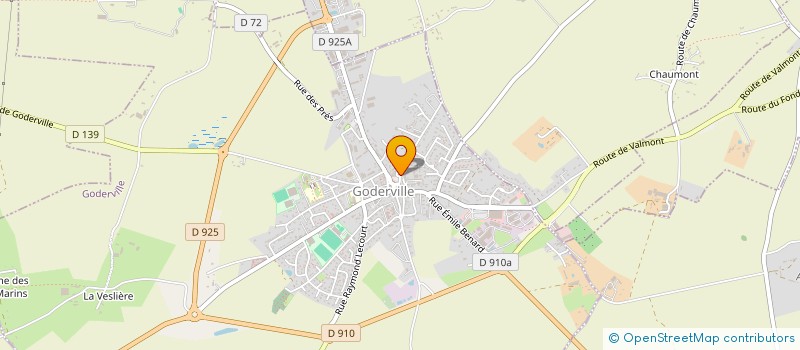 localisation de l'entreprise ASSOCIATION POUR L'ANIMATION CULTURELLE DE GODERVILLE  GODERVILLE