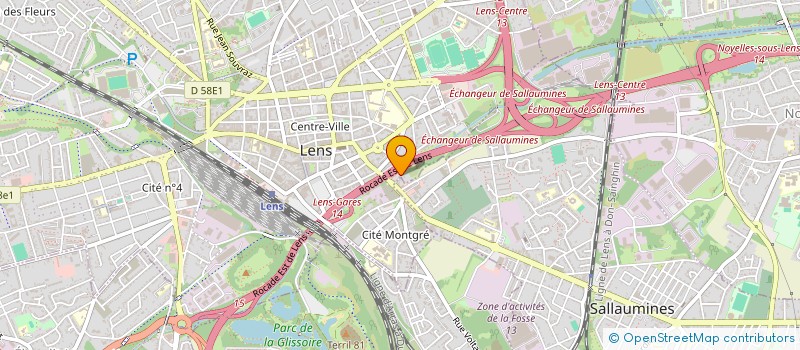 localisation de l'entreprise ASSOCIATION POUR L'ANIMATION D'ELEU  ELEU-DIT-LEAUWETTE