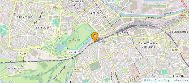 localisation de l'entreprise ASSOCIATION POUR L'ARTISANAT ORIGINE NORMANDIE à CAEN