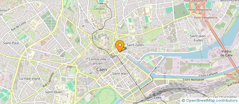 localisation de l'entreprise ASSOCIATION POUR L'ASSEMBLEE GENERALE DE CAEN 2014 à CAEN