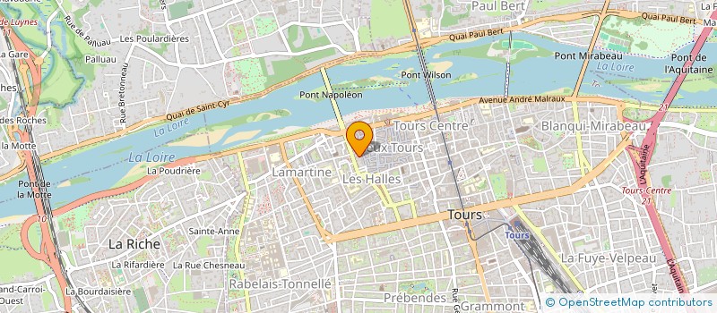 localisation de l'entreprise ASSOCIATION POUR L'ASSEMBLEE GENERALE DE TOURS 2018 à TOURS