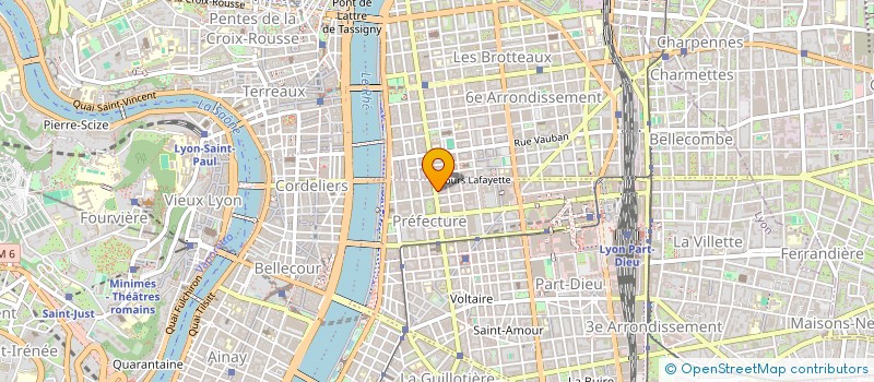 localisation de l'entreprise ASSOCIATION POUR L'ASSISTANCE MEDICO-DENTAIRE DE LYON  LYON