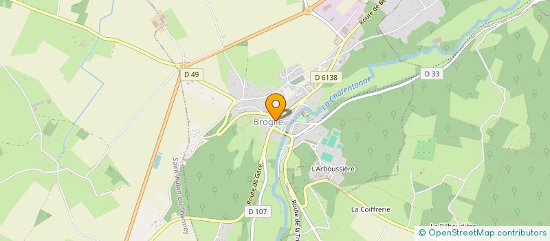 localisation de l'entreprise ASSOCIATION POUR L'AVENIR DE BROGLIE  BROGLIE