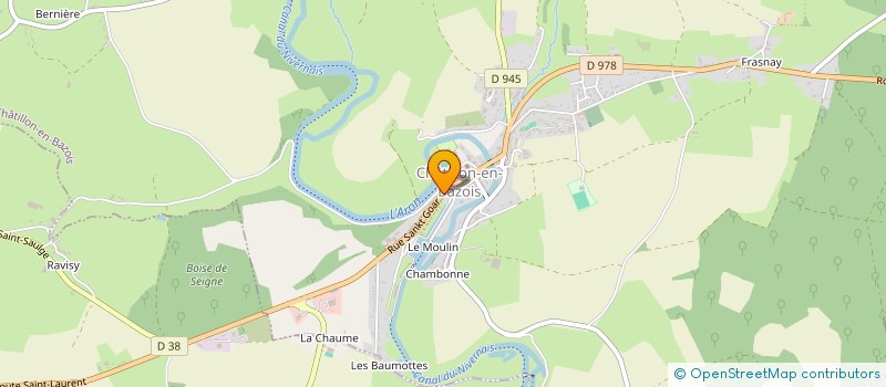 localisation de l'entreprise ASSOCIATION POUR L'AVENIR DE CHATILLON ET DU BAZOIS à CHATILLON-EN-BAZOIS
