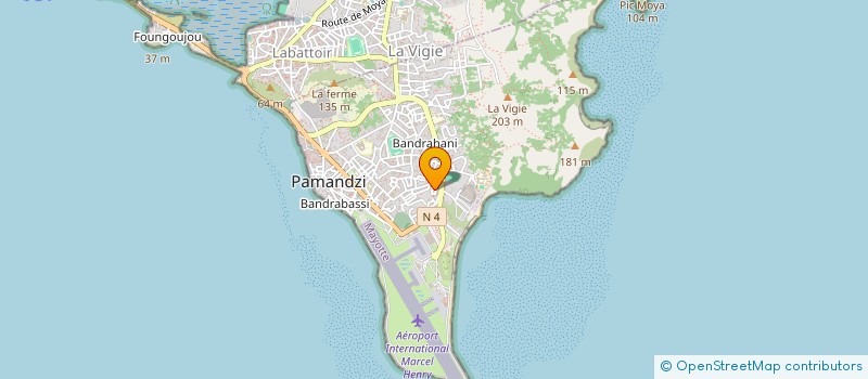 localisation de l'entreprise ASSOCIATION POUR L'AVENIR DE DZINDRI NARINAHANE DZINDRI YAMESSO à PAMANDZI