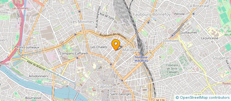 localisation de l'entreprise ASSOCIATION POUR L ECHANGE CULTUREL KIEV TOULOUSE (A.P.C.K.T) à TOULOUSE