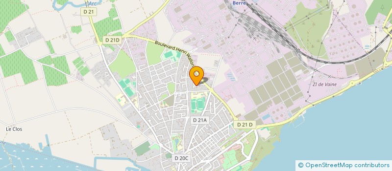 localisation de l'entreprise ASSOCIATION POUR L'ECOLE DE SECURITE à BERRE-L'ETANG