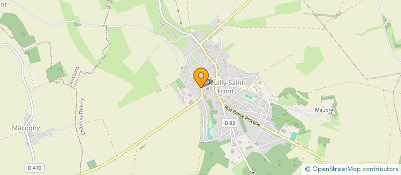 localisation de l'entreprise ASSOCIATION POUR L'EDUCATION ROUTIERE AUX ENFANTS HANDICAPES  NEUILLY-SAINT-FRONT