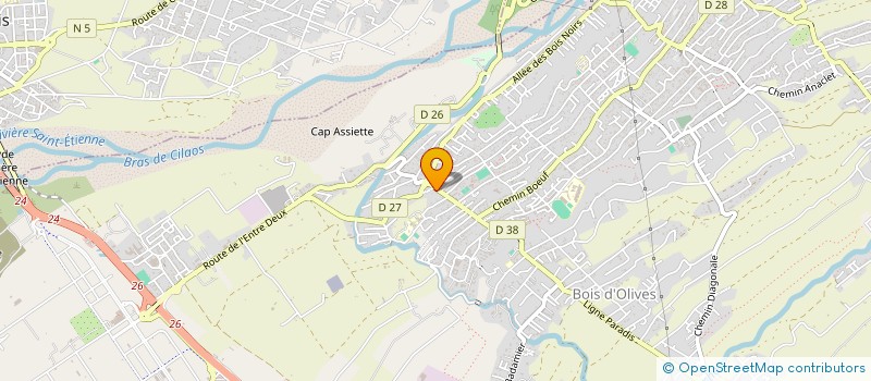 localisation de l'entreprise ASSOCIATION POUR L'EMBELLISSEMENT ET L'ENTRETIEN DE NOTRE CITE à SAINT-PIERRE