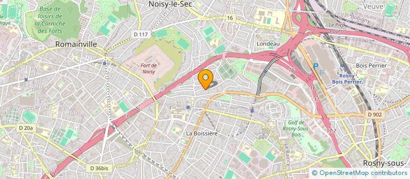 localisation de l'entreprise ASSOCIATION POUR L'ENFANCE ET L'EGALITE DES CHANCES (AEEC) à NOISY-LE-SEC