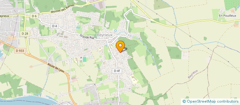 localisation de l'entreprise ASSOCIATION POUR L'ENSEIGNEMENT DE L'ANGLAIS A TOUS OU ENJOY (LEARN ENGLISH WITH JOY) à REYRIEUX