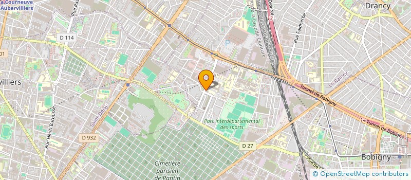 localisation de l'entreprise ASSOCIATION POUR L'ENSEIGNEMENT DES ENJEUX SOCIO-ECOLOGIQUES DANS LE SUPERIEUR (EESES) à BOBIGNY