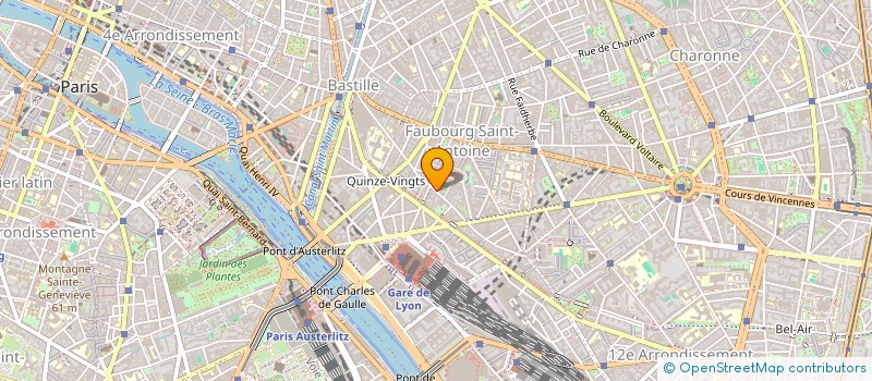 localisation de l'entreprise ASSOCIATION POUR L'ENSEIGNEMENT ET LA PRATIQUE DU SAUVETAGE ET DU SECOURISME  PARIS