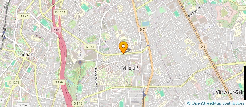 localisation de l'entreprise ASSOCIATION POUR L ENSEIGNEMENT ET LA RECHERCHE EN MEDECINE à VILLEJUIF
