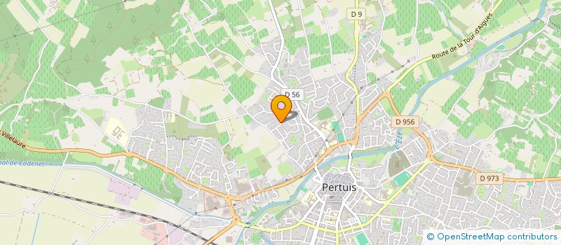 localisation de l'entreprise ASSOCIATION POUR L'ENTRAIDE SCOLAIRE ET L'APPRENTISSAGE DU FRANCAIS  PERTUIS