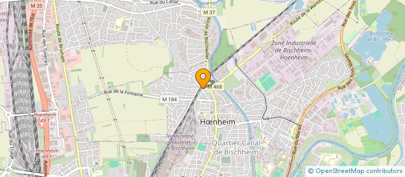 localisation de l'entreprise ASSOCIATION POUR L'EPANOUISSEMENT ET LE DEVELOPPEMENT DES JEUNES AU TOGO  HNHEIM