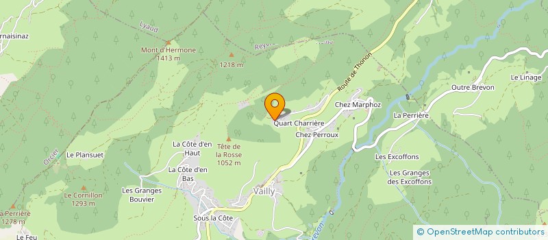 localisation de l'entreprise ASSOCIATION POUR L'ETUDE DU VIVANT  VAILLY