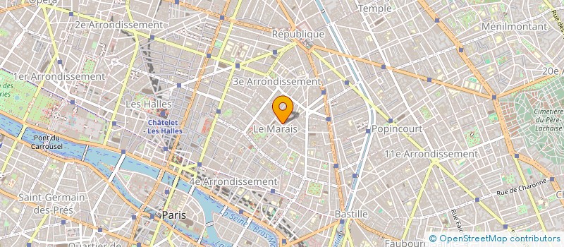 localisation de l'entreprise ASSOCIATION POUR L'ETUDE ET LA PROMOTION DE L'ART LI CHEVALIER - APALC  PARIS