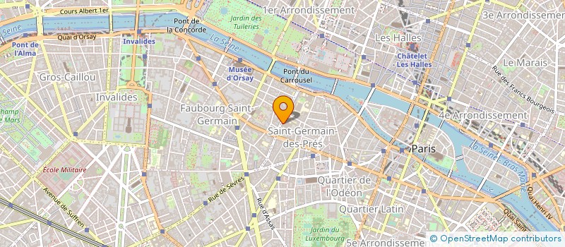 localisation de l'entreprise ASSOCIATION POUR L' EVALUATION FORMATIVE MEDICO-CHIRURGICALE CONTINUE à PARIS