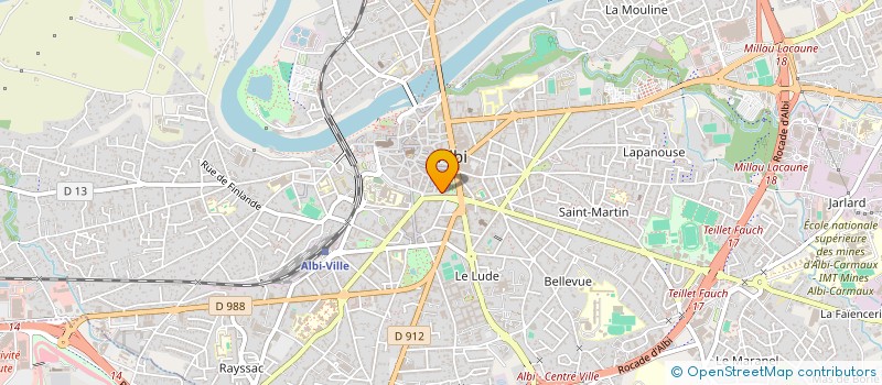 localisation de l'entreprise ASSOCIATION POUR L EXPRESSION LIBRE à ALBI