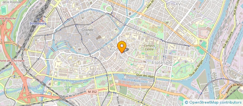 localisation de l'entreprise ASSOCIATION POUR L HABITAT DU 3EME AGE à STRASBOURG