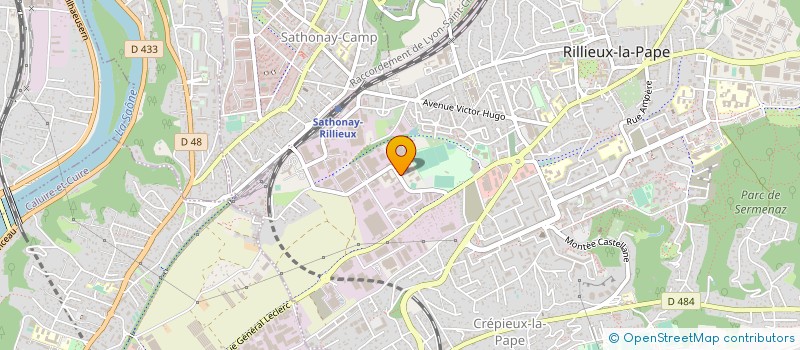 localisation de l'entreprise ASSOCIATION POUR L'HEBERGEMENT D'URGENCE : 2 CHOSES LUNE. à RILLIEUX-LA-PAPE