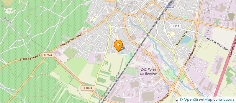 localisation de l'entreprise ASSOCIATION POUR L'INFORMATION ET LA GESTION UNIVERSELLE DE L'ENVIRONNEMENT - A.I.G.U.E. à BEAUNE