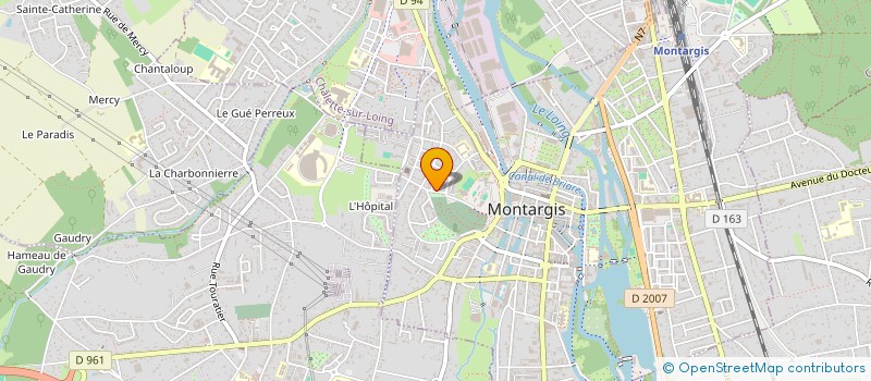 localisation de l'entreprise ASSOCIATION POUR L'INITIATION A L'ANGLAIS à MONTARGIS