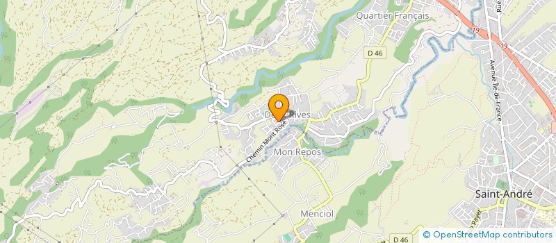 localisation de l'entreprise ASSOCIATION POUR L'INNOVATION SOCIALE ET LE DEVELOPPEMENT ECONOMIQUE DE LA REUNION à SAINTE-SUZANNE