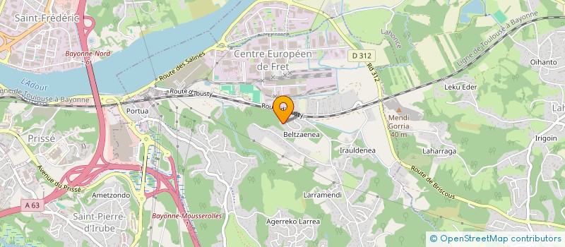 localisation de l'entreprise ASSOCIATION POUR L'INSTRUCTION EN NOUVELLE-AQUITAINE à MOUGUERRE