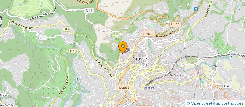 localisation de l'entreprise ASSOCIATION POUR L'ORGANISATION DE FETES DE L'ART ET DE LA CULTURE  GRASSE