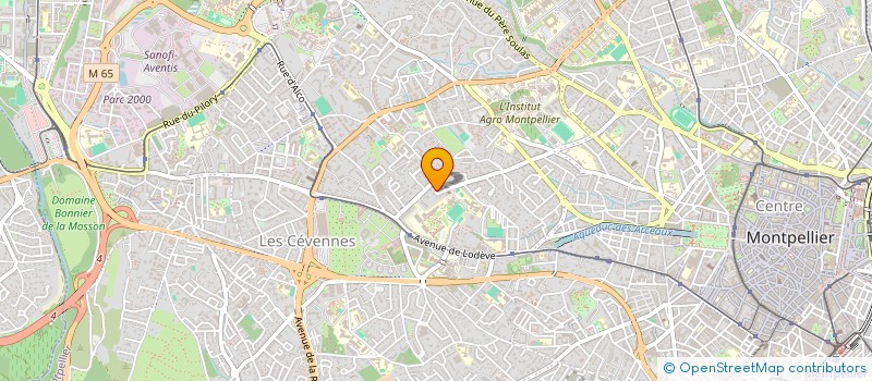 localisation de l'entreprise ASSOCIATION POUR L'ORGANISATION DU CONGRES BIOMEDICAL PHOTONICS à MONTPELLIER