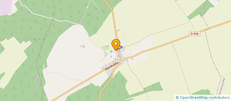 localisation de l'entreprise ASSOCIATION POUR LA BROCANTE DE FLIREY ABF  FLIREY