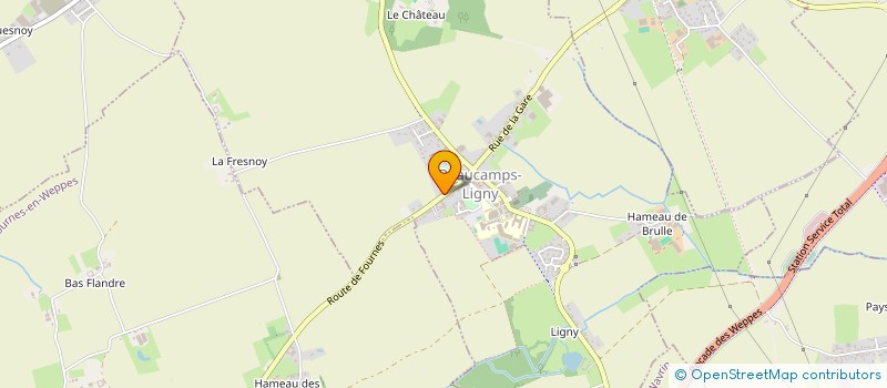 localisation de l'entreprise ASSOCIATION POUR LA CAMPAGNE ELECTORALE DE LA LISTE TRADITION ET PROGRES  BEAUCAMPS-LIGNY