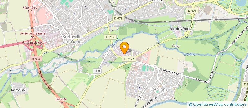 localisation de l'entreprise ASSOCIATION POUR LA CERTIFICATION BOIS MUTUALISEE EN NORMANDIE  LOUVIGNY