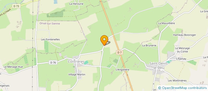 localisation de l'entreprise ASSOCIATION POUR LA CONSERVATION DU PATRIMOINE HISTORIQUE DE LA BATAILLE DE NORMANDIE  QUETTREVILLE-SUR-SIENNE