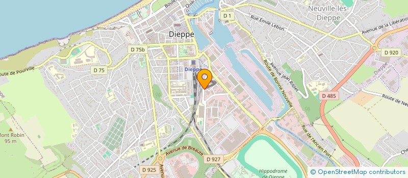 localisation de l'entreprise ASSOCIATION POUR LA CREATION D'EMPLOIS ET DE PROJETS PAR LES TECHNOLOGIES à DIEPPE